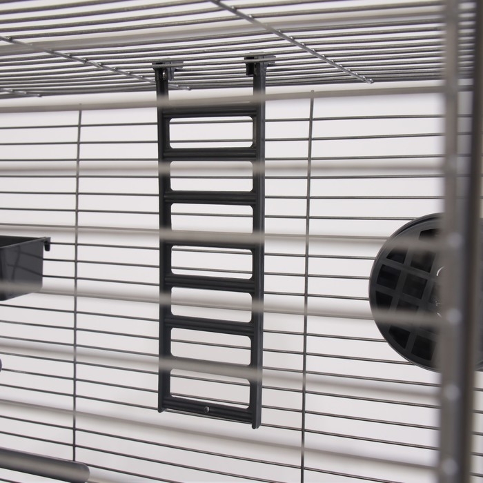 Клетка для птиц Клетка для птиц "Пижон" №100, разборная, 42 х 30 х 37см (укомплект.) серая