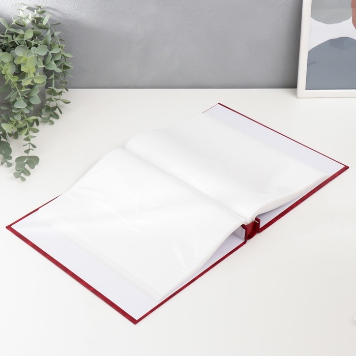 Фотоальбом на 200 фото 10х15 см Фотоальбом на 200 фото 10х15 см "Золотая розочка" МИКС 29,5х22,5х3,5 см