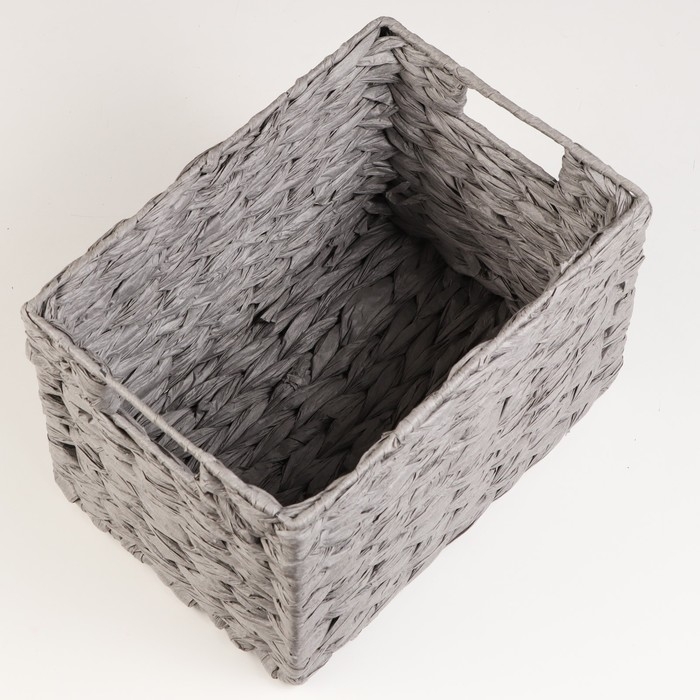 Корзина стеллажная Корзина стеллажная "Колос", 31х22х19 см , серый