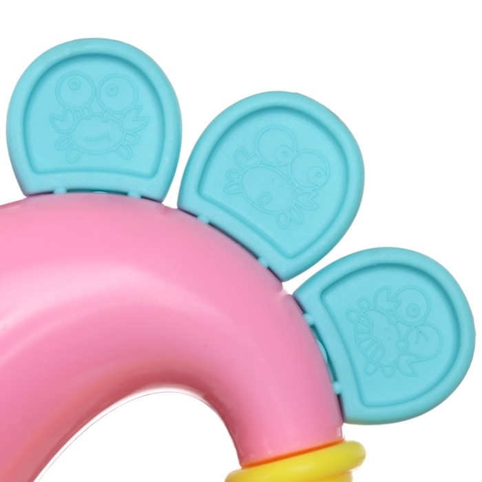 Погремушка «Крабик», цвет МИКС, Крошка Я, 12 см Погремушка «Крабик», цвет МИКС, Крошка Я, 12 см