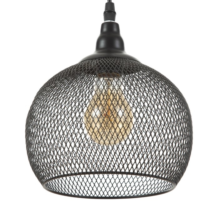 Светильник BayerLux Светильник BayerLux "Шар" 1х40Вт E27 черный 22х22х110 см.