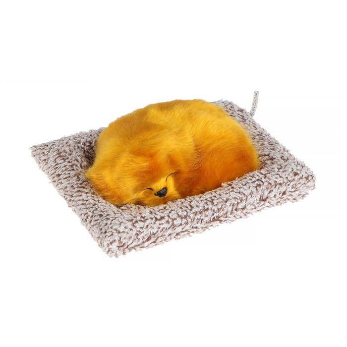 Игрушка на панель авто, собака на подушке, рыжий окрас Игрушка на панель авто, собака на подушке, рыжий окрас