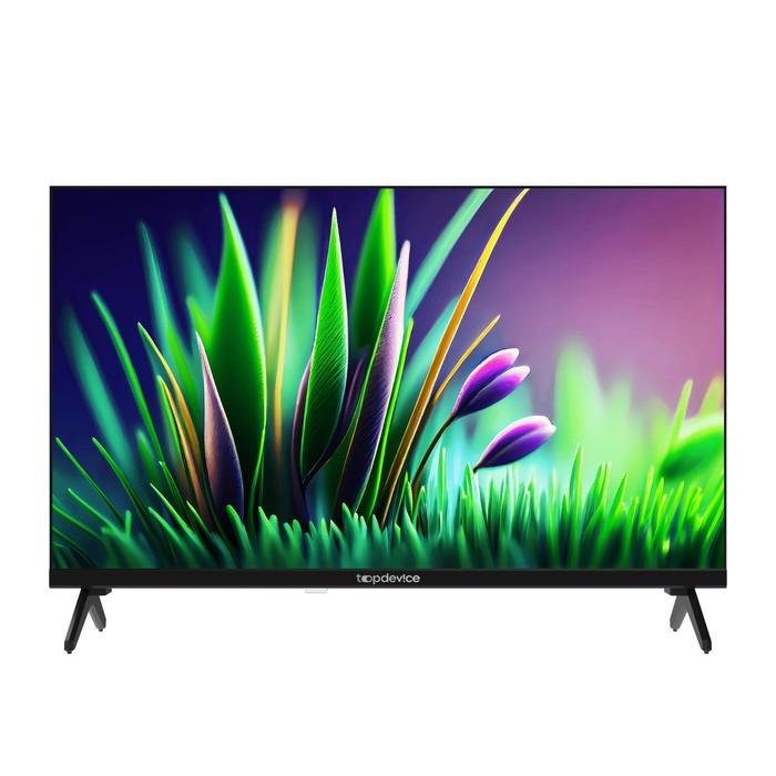 Телевизор Topdevice TDTV24CN04HBK, 24 Телевизор Topdevice TDTV24CN04HBK, 24",1366x768,DVB-/T2/C/S2,HDMI 3,USB 1, чёрный