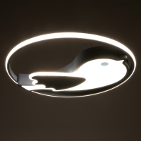 Светильник с ПДУ 1790/1 LED 50Вт диммер синий 50х50х5 см BayerLux