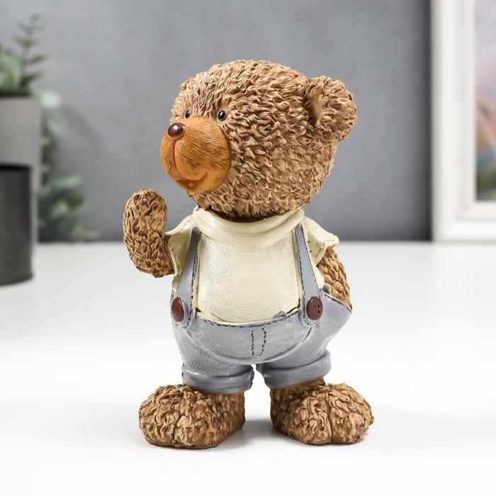 Сувенир полистоун Сувенир полистоун "Милый мишка" МИКС 15х9,5х6,5 см