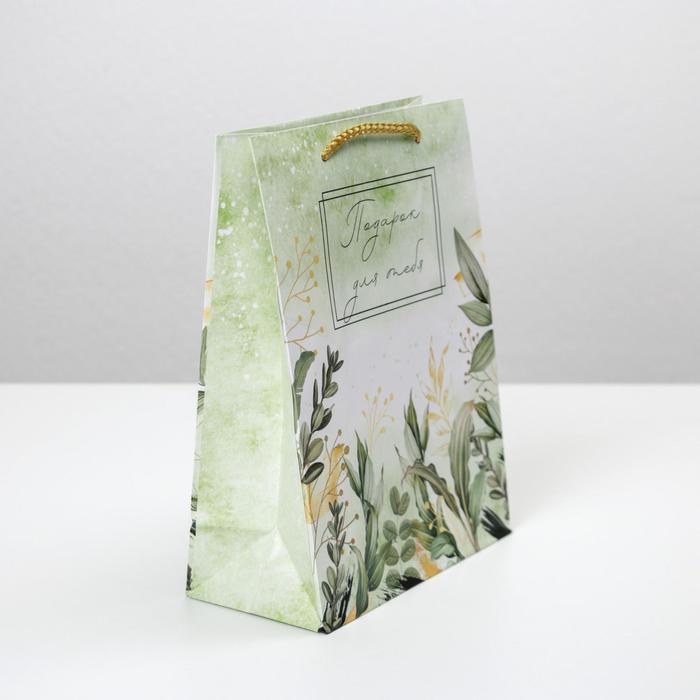 Пакет подарочный ламинированный, упаковка, For you, MS 18 х 23 х 8 см Пакет подарочный ламинированный, упаковка, For you, MS 18 х 23 х 8 см