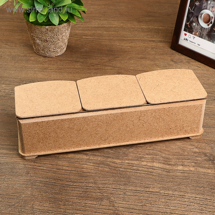 Шкатулка для декора из МДФ 26,5х8х6,7 см Шкатулка для декора из МДФ 26,5х8х6,7 см