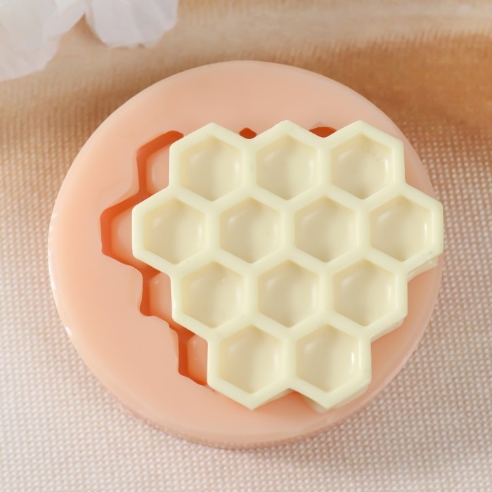 Молд силикон Молд силикон "Соты" 4,3х4,6х0,4 см