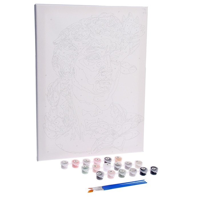 Картина по номерам на холсте с подрамником «Давид», 30х40 см Картина по номерам на холсте с подрамником «Давид», 30х40 см