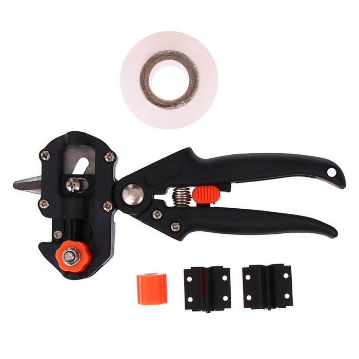 Секатор прививочный, 10.6 Секатор прививочный, 10.6" (27 см), с пластиковыми ручками, Greengo