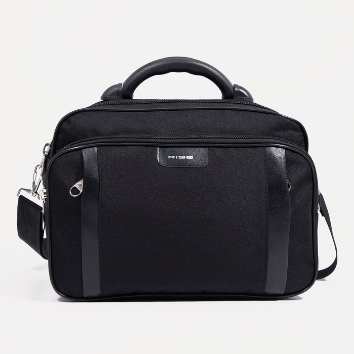 Сумка мужская RISE, цвет чёрный Сумка мужская RISE, цвет чёрный