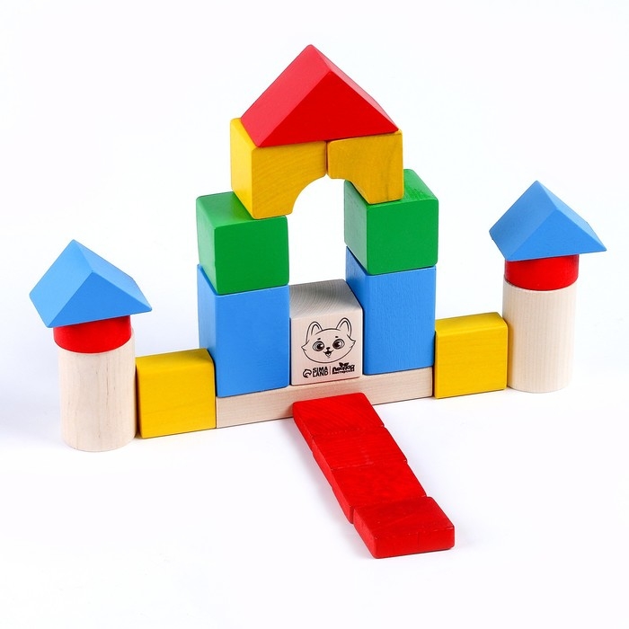 Конструктор «Строим вместе», 43 детали Конструктор «Строим вместе», 43 детали