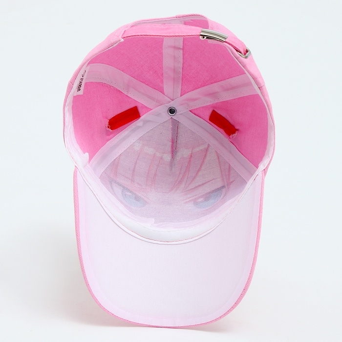 Кепка детская для девочки «Чертенок» аниме с заколками, р-р 52-54 5-7 лет