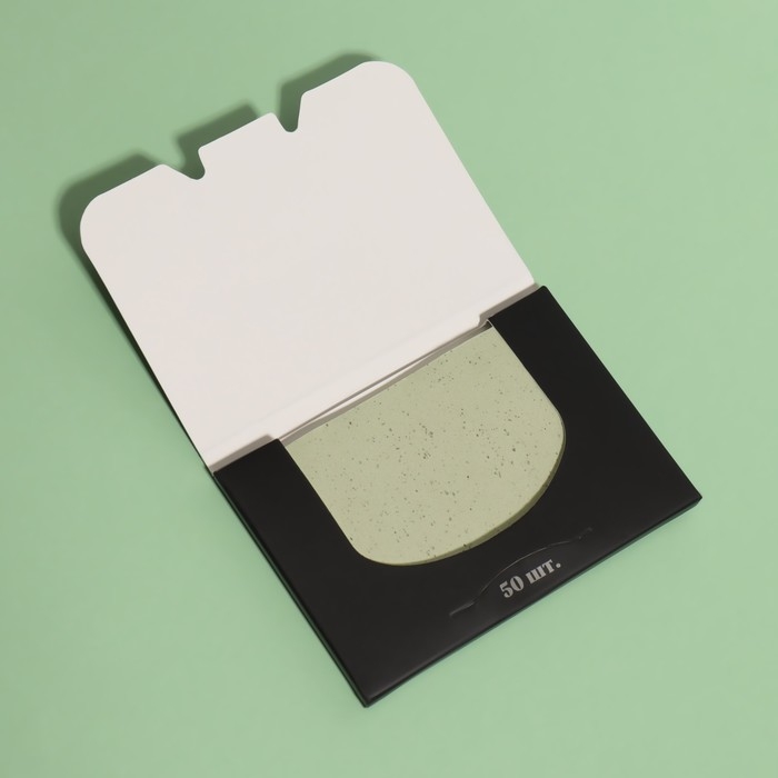 Матирующие салфетки «Natural Extract Premium», 50 шт, с экстрактом зелёного чая Матирующие салфетки «Natural Extract Premium», 50 шт, с экстрактом зелёного чая