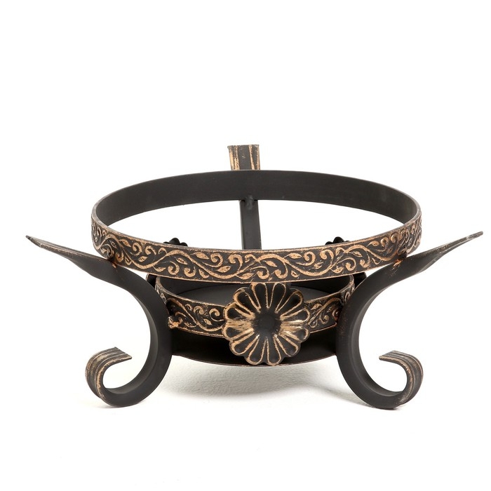 Подставка под садж, кованная  Подставка под садж, кованная "Шелковый путь" 25 см