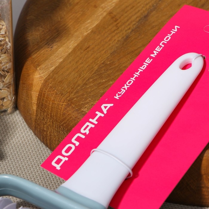 Валик для нарезки теста Доляна «Виктори», 20×12 см, цвет белый Валик для нарезки теста Доляна «Виктори», 20×12 см, цвет белый