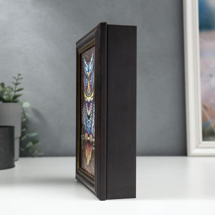 Ключница Ключница "Сова" венге 15х21 см