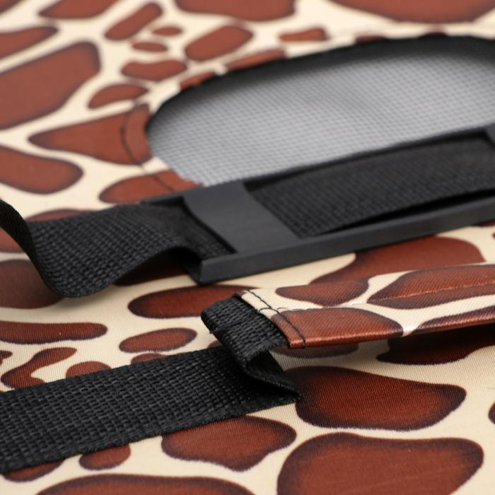 Сумка - переноска для животных  Сумка - переноска для животных "Жираф", размер L, 53 х 21 х 29 см