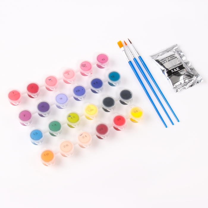 Картина по номерам «Мир в стекле», на холсте с подрамником, 40 × 50 см