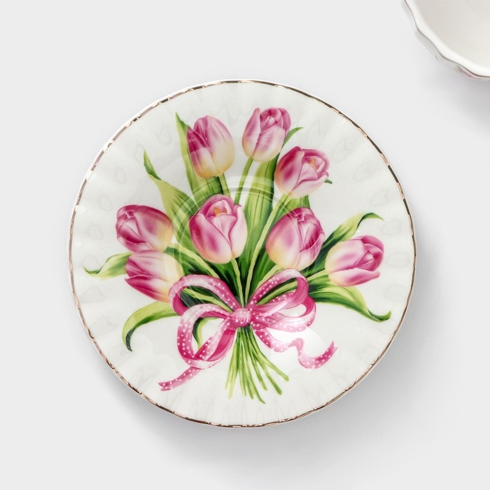 Сервиз фарфоровый чайный Spring, 12 предметов: 6 кружек 220 мл, 6 блюдец d=15 см, цвет белый Сервиз фарфоровый чайный Spring, 12 предметов: 6 кружек 220 мл, 6 блюдец d=15 см, цвет белый