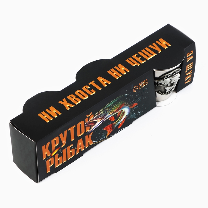 Набор рюмок «Крутой рыбак», 3 шт х 70 мл Набор рюмок «Крутой рыбак», 3 шт х 70 мл