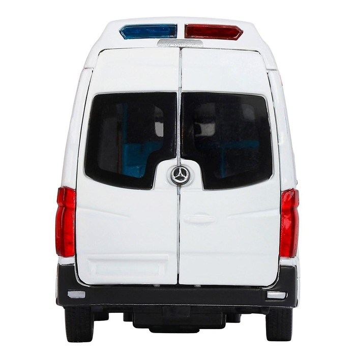 Машина металлическая «Mercedes Sprinter. Скорая помощь» 1:32, инерция, цвет белый, световые и звуковые эффекты Машина металлическая «Mercedes Sprinter. Скорая помощь» 1:32, инерция, цвет белый, световые и звуковые эффекты