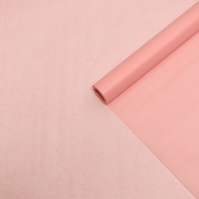 Бумага тишью 50см х 10 м, цвет светло-розовый, 50см х 10 м Бумага тишью 50см х 10 м, цвет светло-розовый, 50см х 10 м
