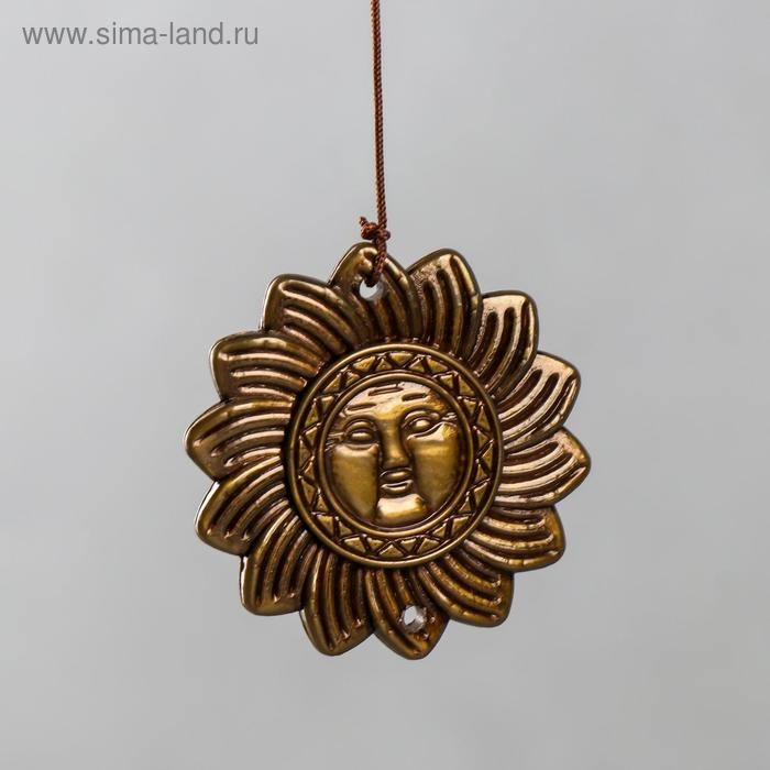 Музыка ветра+ловец снов Музыка ветра+ловец снов "Солнце в сердце" 4 трубки 40 см