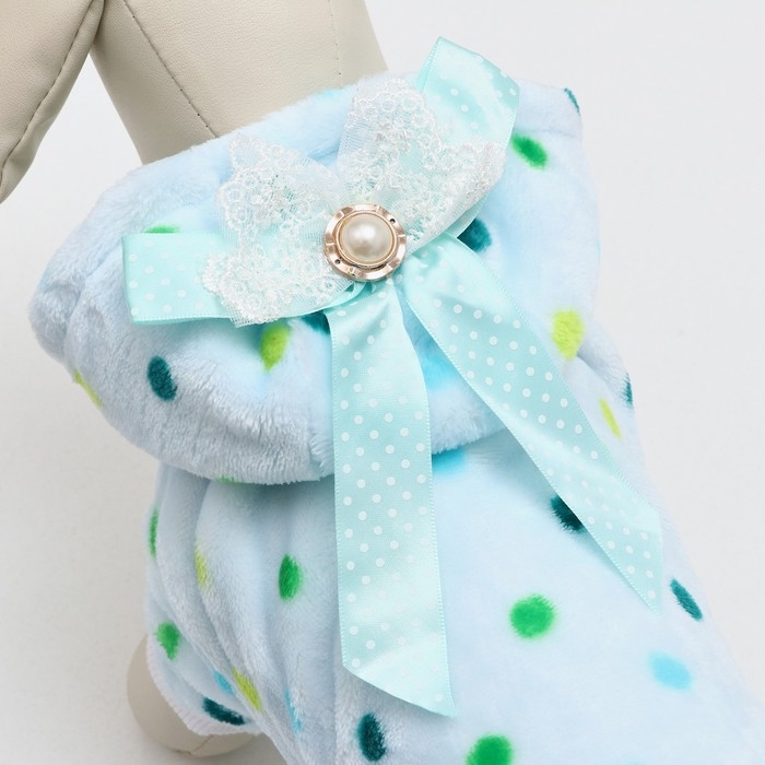 Комбинезон Комбинезон "Конфетка", размер M, голубой (ДС 25, ОШ 30, ОГ 34)