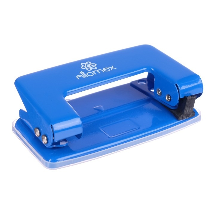 Дырокол металлический 10 листов, Attomex, синий Дырокол металлический 10 листов, Attomex, синий