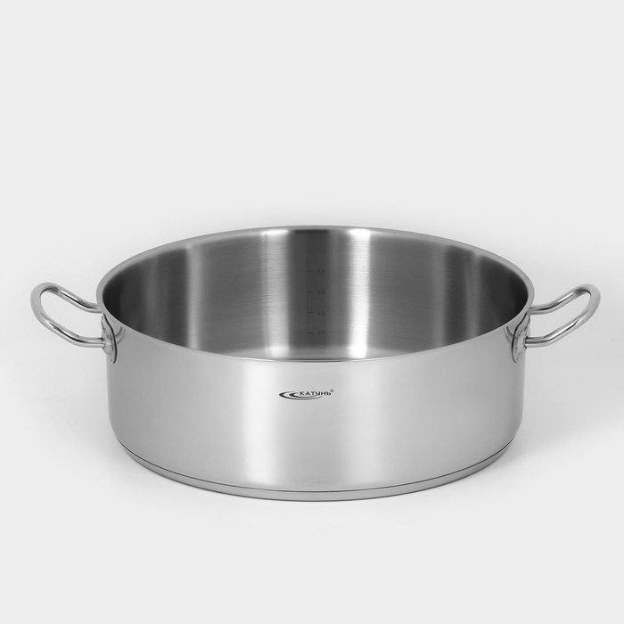 Кастрюля «Общепит», 12 л, капсульное дно, индукция Кастрюля «Общепит», 12 л, капсульное дно, индукция