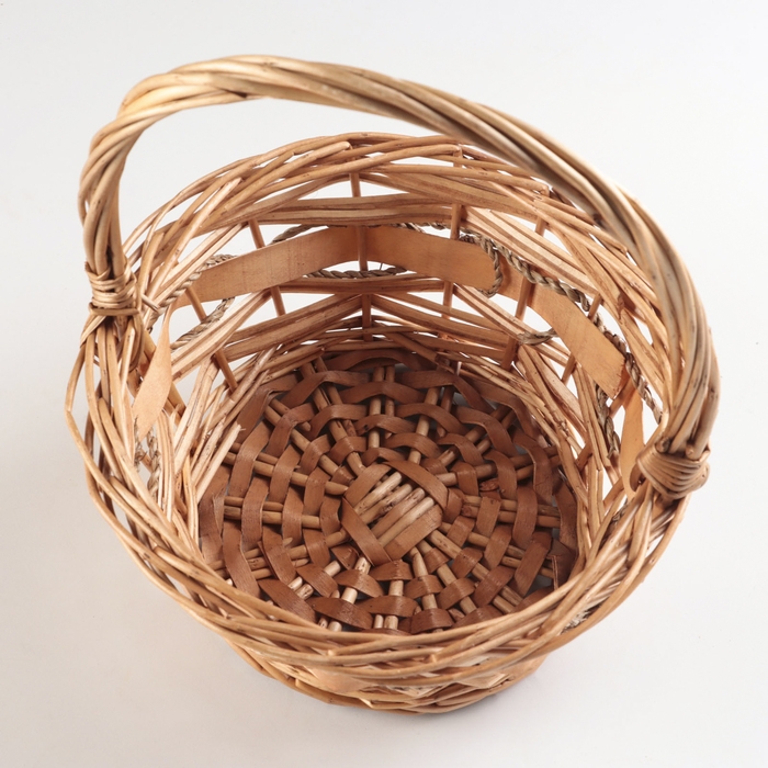 Набор плетеных корзин из 3 шт, 34хH14/35 см, 29х12/30 см, 22х10/25 см, ива Набор плетеных корзин из 3 шт, 34хH14/35 см, 29х12/30 см, 22х10/25 см, ива