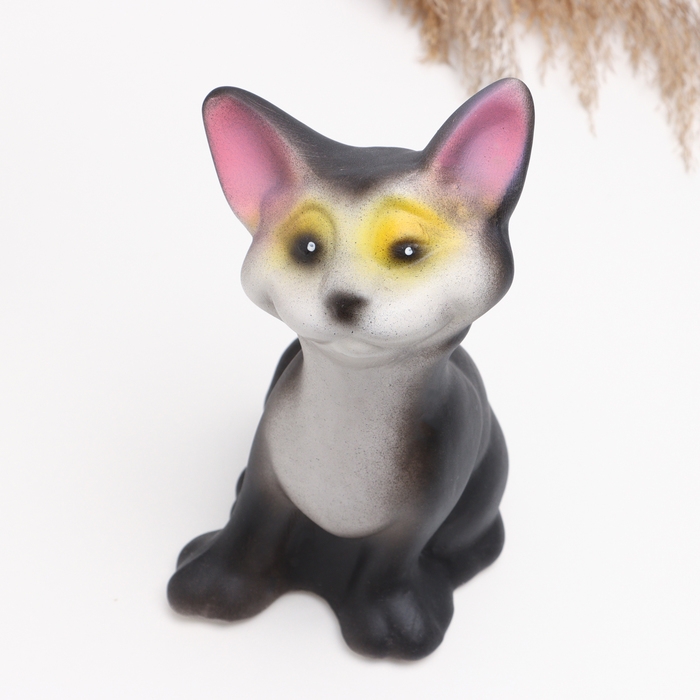 Копилка Копилка "Кот" черный 13х13х23см