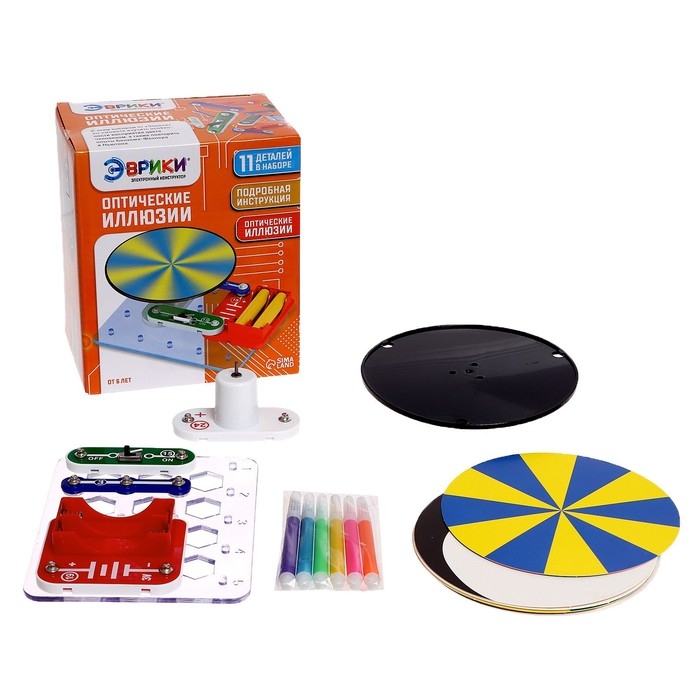 Электронный конструктор «Оптические иллюзии», 11 деталей Электронный конструктор «Оптические иллюзии», 11 деталей