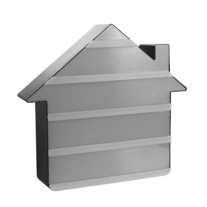 Ночник-алфавит Ночник-алфавит "Домик" LED английский, цифры, от батареек/USB чёрно-белый 22х24,5х5 см RISALUX 9335