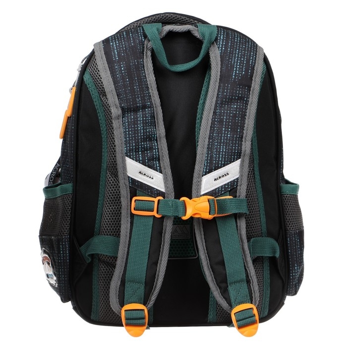 Рюкзак каркасный 39 х 29 х 17 см, Across 640, наполнение: мешок, чёрный ACR22-640-4 Рюкзак каркасный 39 х 29 х 17 см, Across 640, наполнение: мешок, чёрный ACR22-640-4