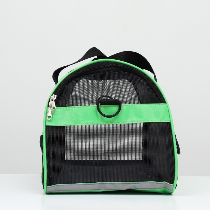 Сумка-переноска сетчатая, 43 х 21 х 30 см, зелёная Сумка-переноска сетчатая, 43 х 21 х 30 см, зелёная