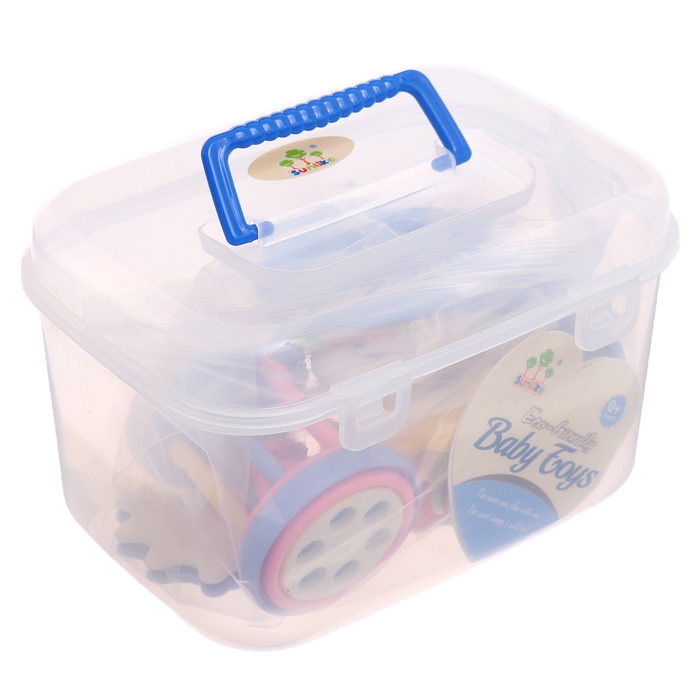 Набор погремушек с прорезывателями «Лаванда», цвета МИКС