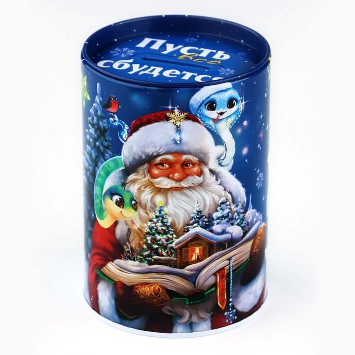 Копилка новогодний подарок «Новый год: Коплю на счастье», 8 х 12 см. Копилка новогодний подарок «Новый год: Коплю на счастье», 8 х 12 см.