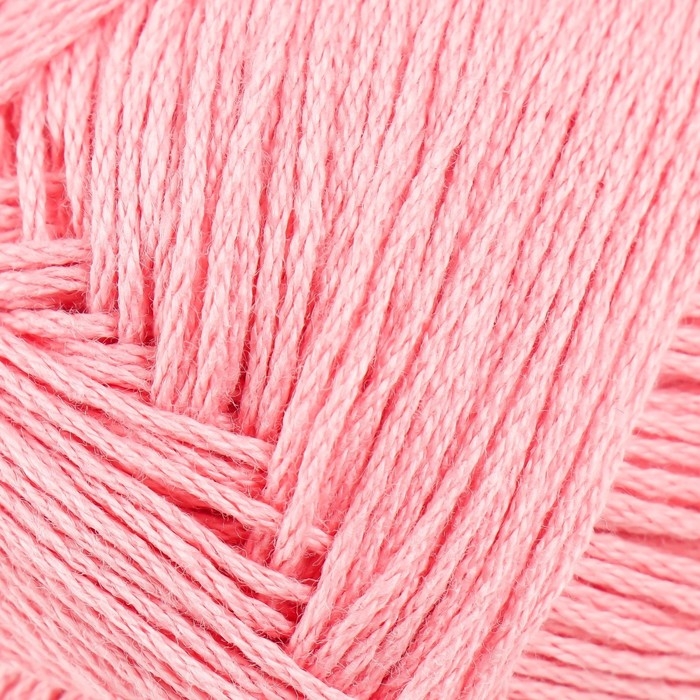 Пряжа "Хлопок натуральный" 100% хлопок 425м/100гр (283-Лосось)