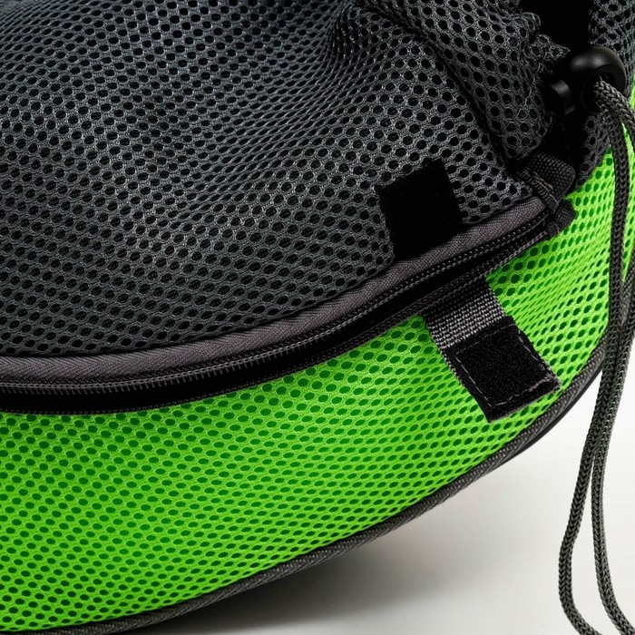 Сумка-переноска Сумка-переноска "Слинг" для животных, 42 х 25 см, зеленая