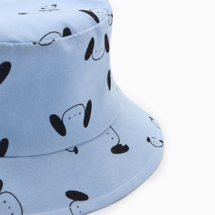 Панама детская Панама детская "Мордочки" MINAKU, цв,голубой , р-р 48-50