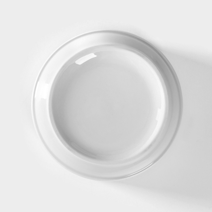 Чашка фарфоровая для бульона без ручек «Бельё», 470 мл, d=12 см, цвет белый Чашка фарфоровая для бульона без ручек «Бельё», 470 мл, d=12 см, цвет белый