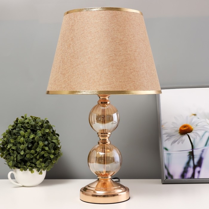 Настольная лампа Настольная лампа "Дарси" Е27 40Вт золото 30х30х46 см