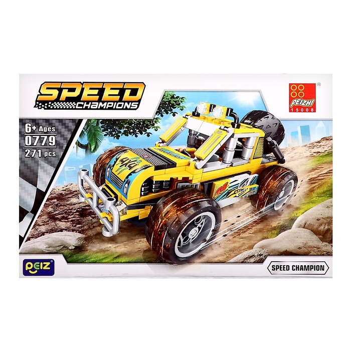 Конструктор Гонка &laquo;Бездорожье&raquo;, 271 деталь