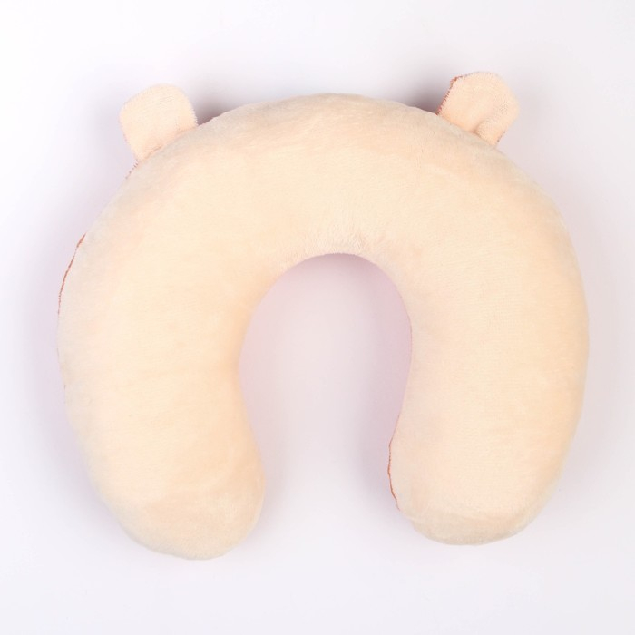 Подушка дорожная детская для путешествий «Мишка», рогалик, Крошка Я