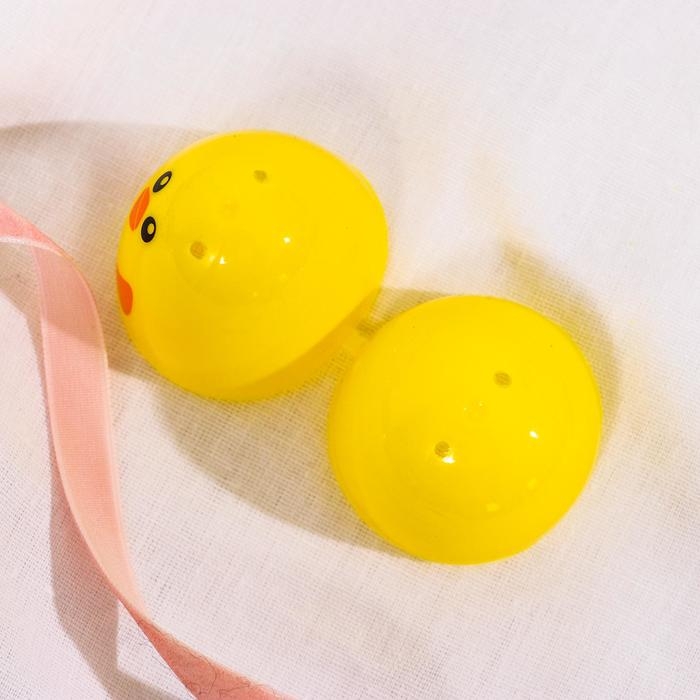 Основа для творчества «Яйцо-цыплёнок», открывается, набор 6 шт., размер 1 шт: 6 × 4 см Основа для творчества «Яйцо-цыплёнок», открывается, набор 6 шт., размер 1 шт: 6 × 4 см