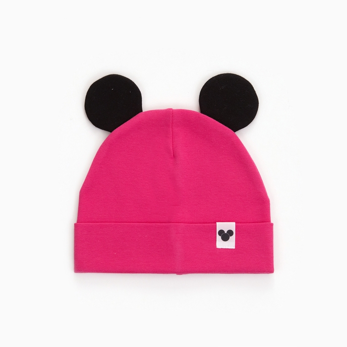 Шапка для девочки, цвет розовый, размер 48-50 Шапка для девочки, цвет розовый, размер 48-50