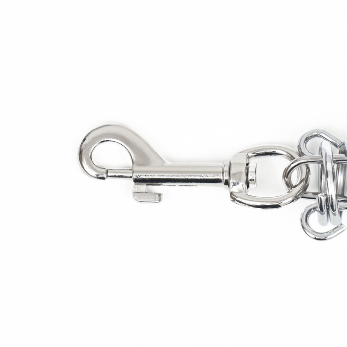 Поводок усиленный с амортизатором от рывка, 120 х 1,2 см, чёрно-синий Поводок усиленный с амортизатором от рывка, 120 х 1,2 см, чёрно-синий