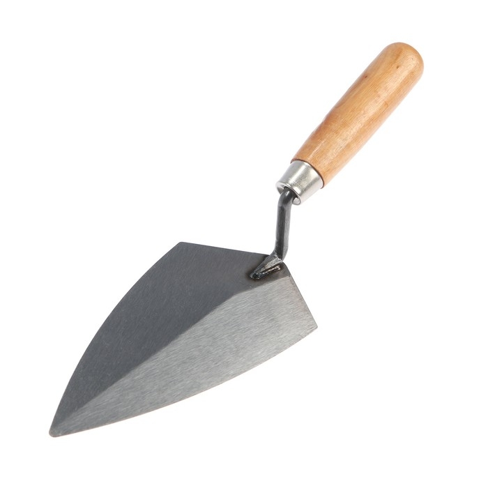 Кельма штукатура ТУНДРА, усиленная, деревянная рукоятка, 200 мм Кельма штукатура ТУНДРА, усиленная, деревянная рукоятка, 200 мм